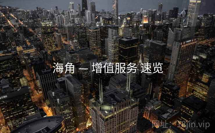 海角 — 增值服务 速览 海角 — 增值服务 速览